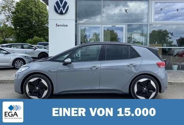 Grau Gebraucht 2021 VW ID.3 Pro Performance Kleinwagen | 25.610 € (Etwas zu teuer) - Bild 1/4