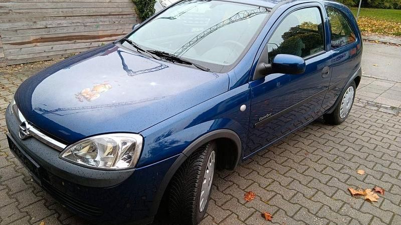 Blau Gebraucht 2003 Opel Corsa Limousine | 1.600 € (Fairer Preis) - Bild 1/4