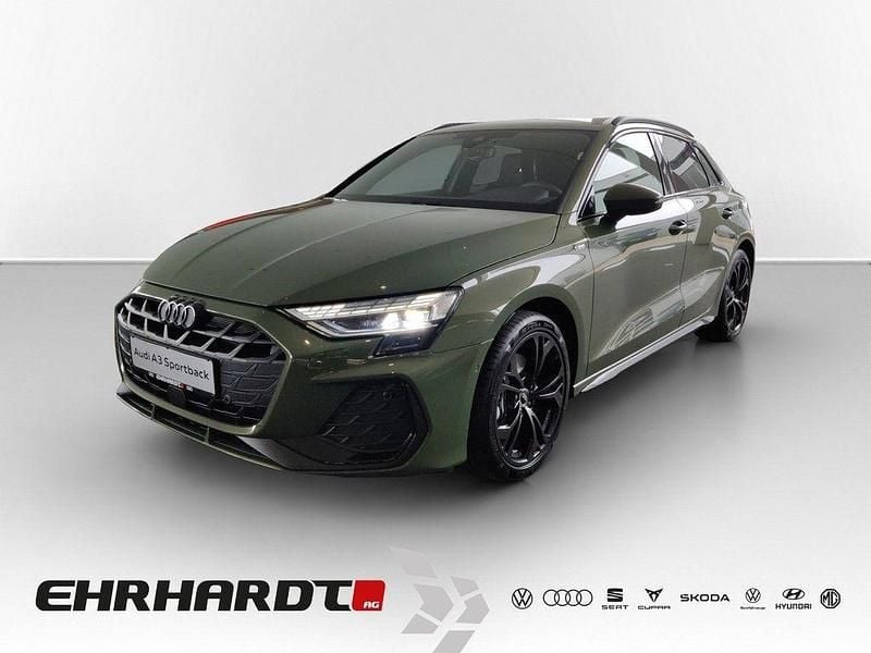 Grün Neu 2025 Audi A3 Sportback S-Line Limousine | 47.990 € - Bild 1/4
