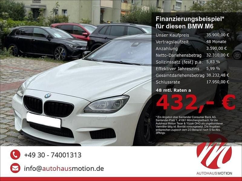Alpinweiss iii Gebraucht 2014 BMW M6 Performance Coupé | 35.900 € (Superpreis) - Bild 1/4
