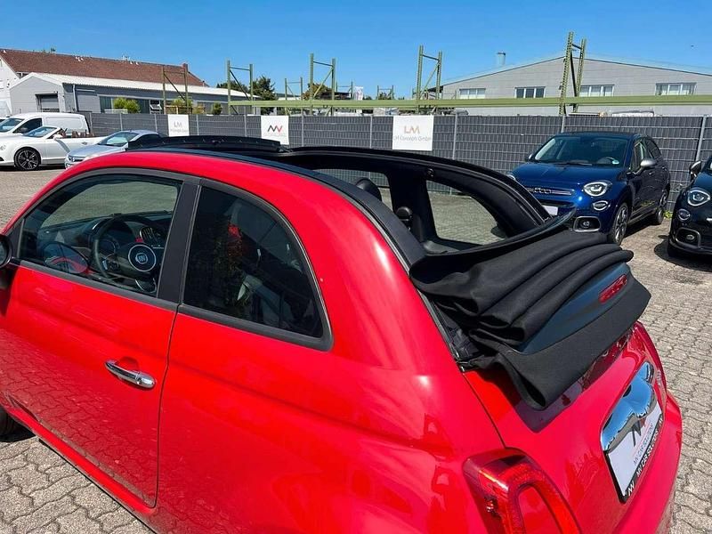 Gebraucht Fiat 500C 71 PS (52 kW) 2024 Passione rot Cabrio