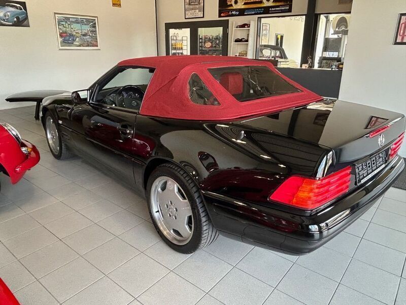 Schwarz Gebraucht 1998 Mercedes SL320 Edition Cabrio | 37.750 € (Teuer) - Bild 1/4