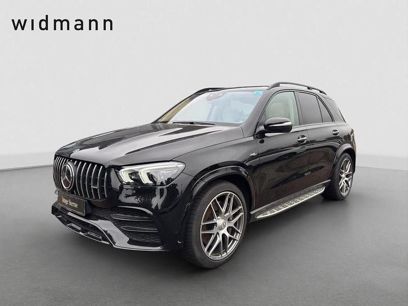 Metalliclack obsidianschwarz Gebraucht 2022 Mercedes GLE53 AMG AMG SUV | 81.850 € - Bild 1/4