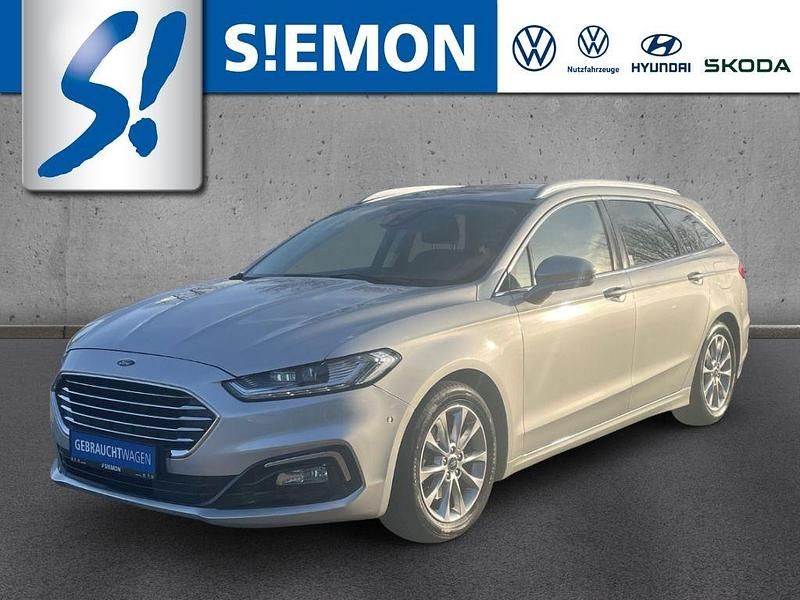 Silber Gebraucht 2020 Ford Mondeo Titanium Kombi | 13.490 € (Guter Preis) - Bild 1/4