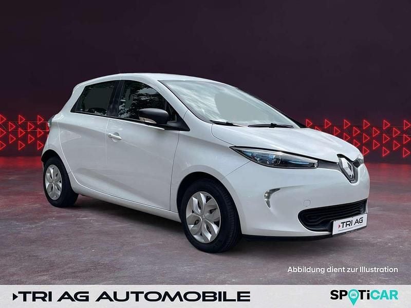 Weiss "nacre" Gebraucht 2020 Renault Zoe Life Kleinwagen | 8.990 € - Bild 1/4