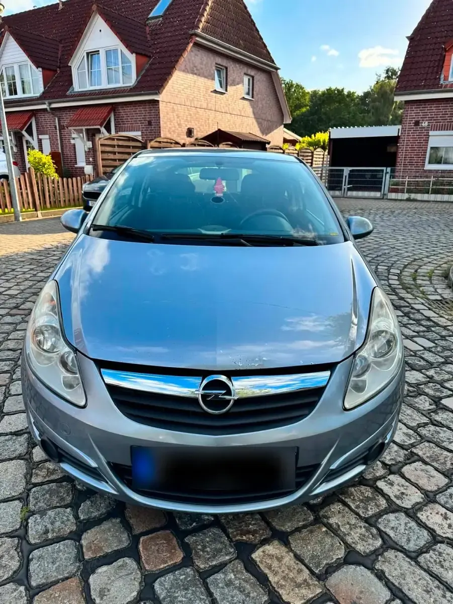 Gebraucht Opel Corsa 85 PS (62 kW) 2007 Silber Kleinwagen