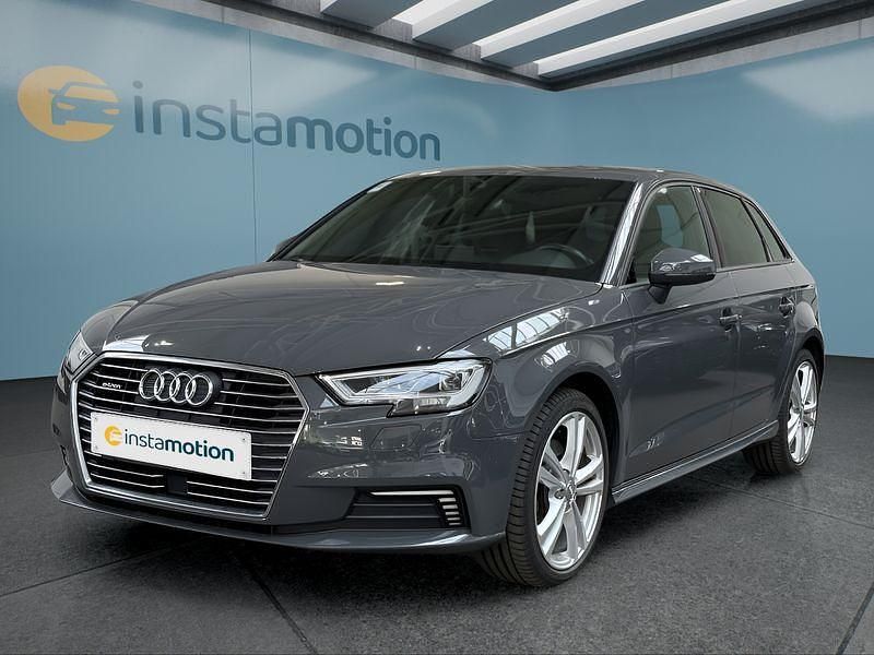 Grau Gebraucht 2020 Audi A3 e-tron S-Line Kleinwagen | 20.399 € (Superpreis) - Bild 1/4