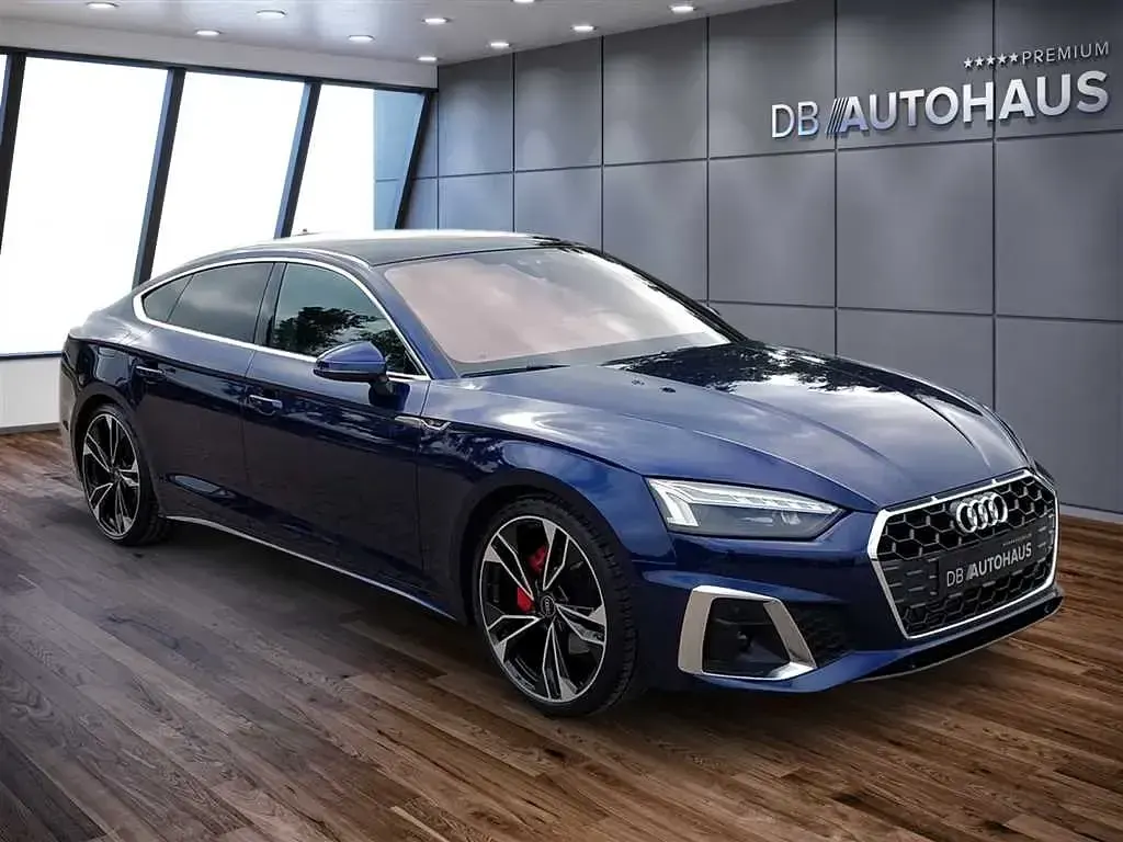 Gebraucht Audi A5 Sportback S-Line 204 PS (150 kW) 2023 Blau Kleinwagen