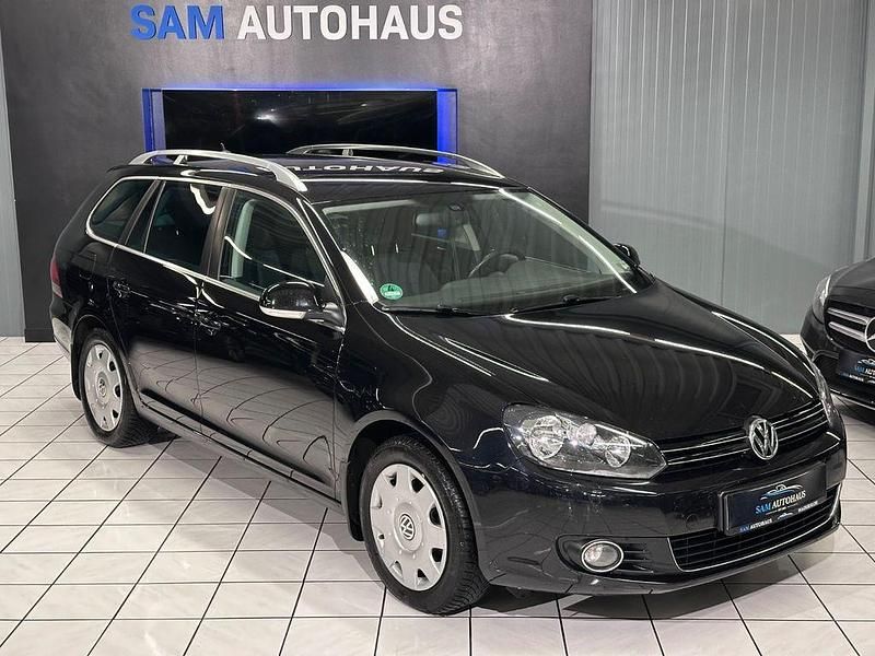 Gebraucht VW Golf VI Style 122 PS (89 kW) 2011 Schwarz Kleinwagen