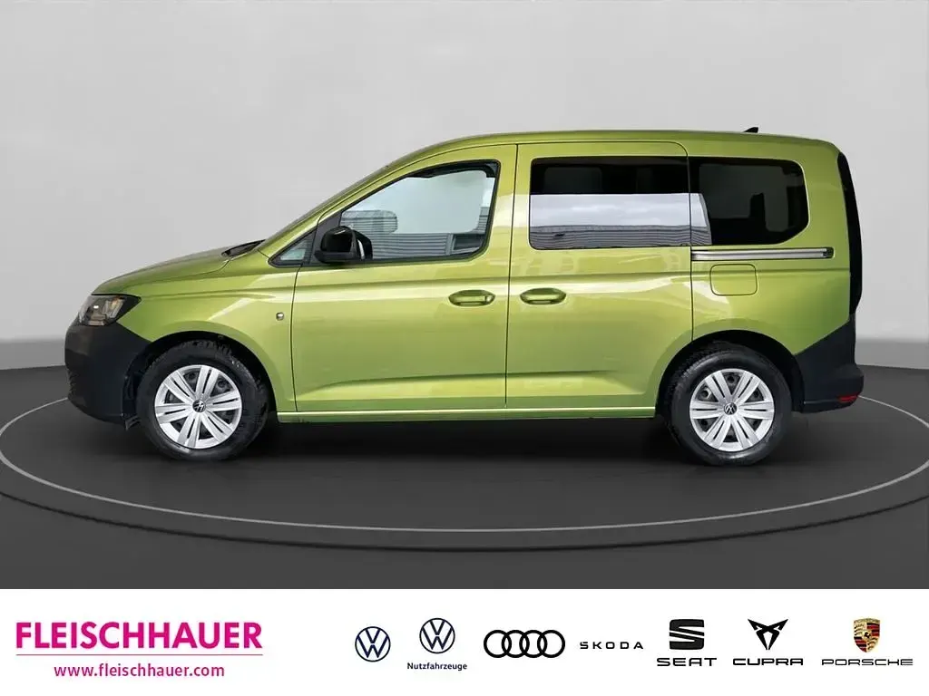 Gebraucht VW Caddy 122 PS (89 kW) 2021 Gruen Van / Kleinbus