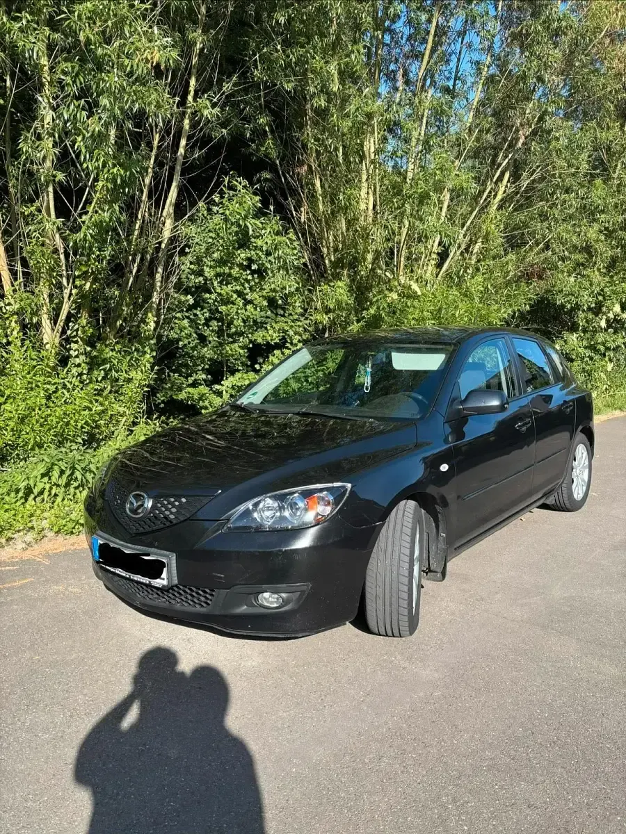 Gebraucht Mazda 3 105 PS (77 kW) 2007 Schwarz Kleinwagen