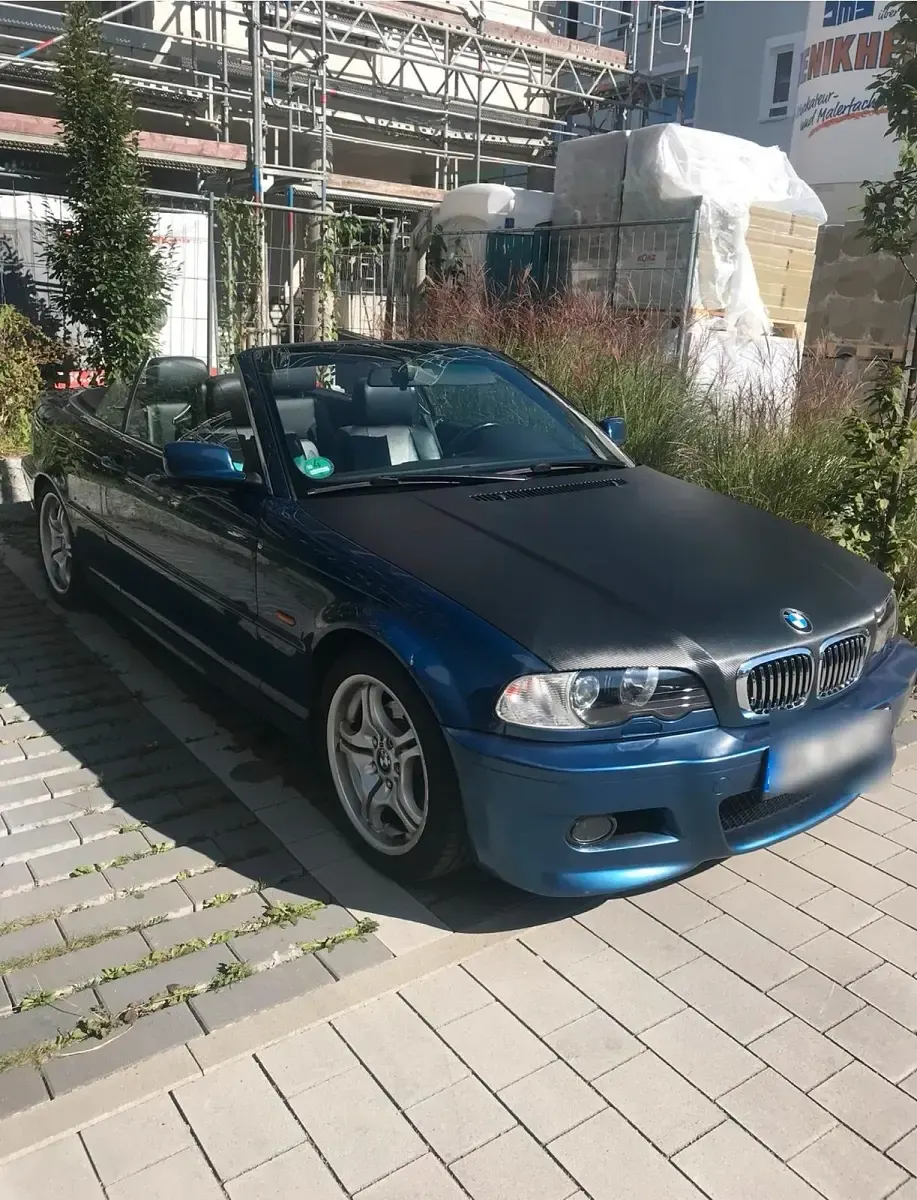 Gebraucht BMW 325 Cabriolet 192 PS (141 kW) 2002 Blau Cabrio