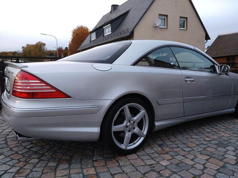 Silber Gebraucht 2002 Mercedes CL500 Coupé | 8.600 € - Bild 1/4