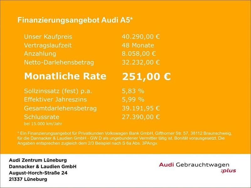 Second-hand Audi A5 Ambiente 150 CP (110 kW) 2025 Negru Break