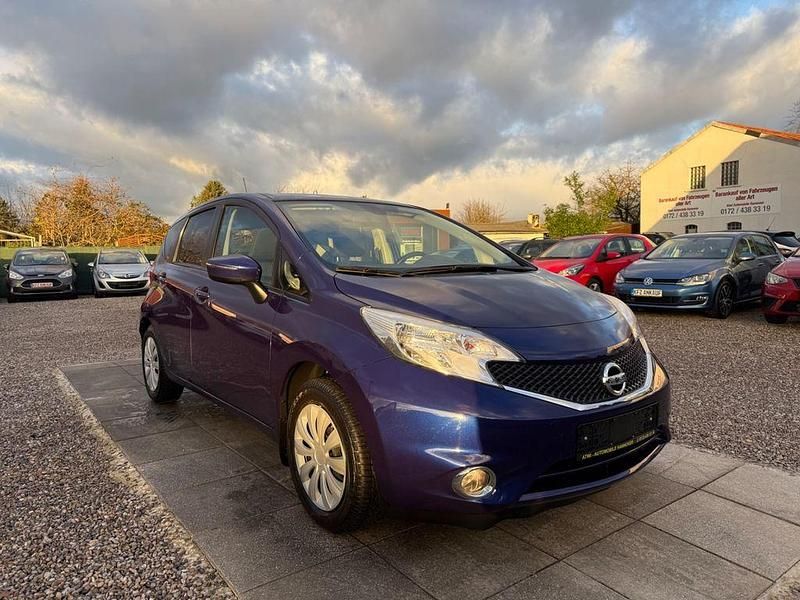 Blau Gebraucht 2017 Nissan Note Acenta+ Limousine | 8.499 € (Fairer Preis) - Bild 1/4