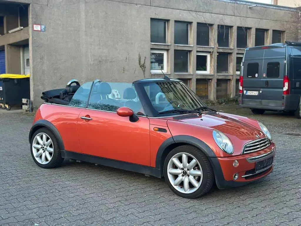 Gebraucht Mini Cooper Cabriolet 116 PS (85 kW) 2004 Orange Cabrio