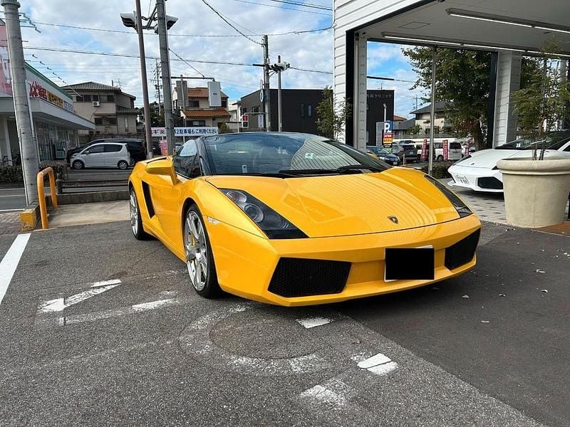 Gebraucht Lamborghini Gallardo 519 PS (381 kW) 2007 Gelb Cabrio