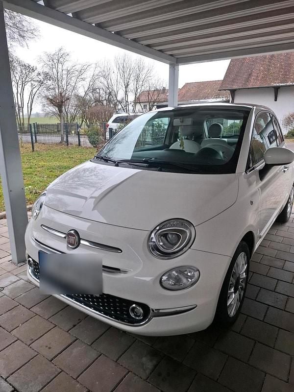 Weiß Gebraucht 2018 Fiat 500 Kleinwagen | 6.200 € (Guter Preis) - Bild 1/4