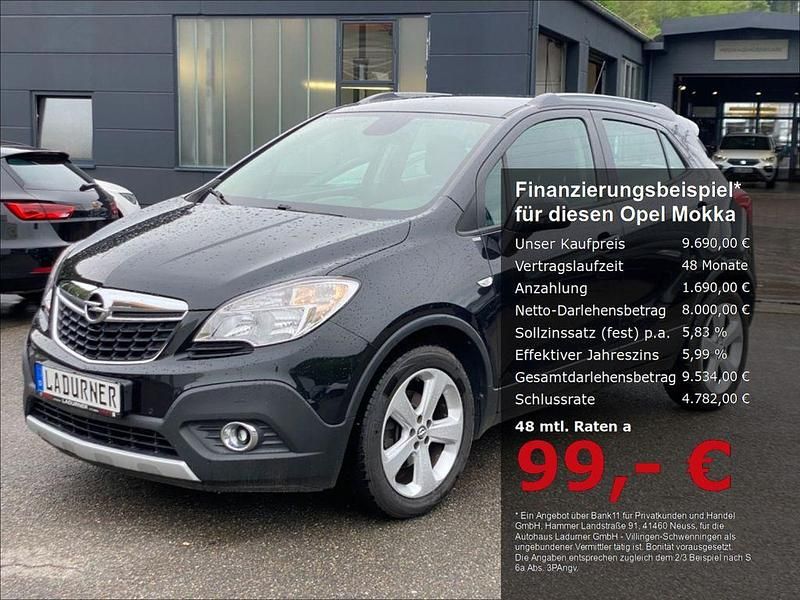 Schwarz Gebraucht 2013 Opel Mokka Edition SUV | 9.690 € (Fairer Preis) - Bild 1/4