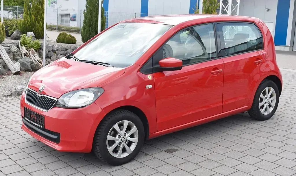 Gebraucht Skoda Citigo Ambition 75 PS (55 kW) 2013 Rot Kleinwagen