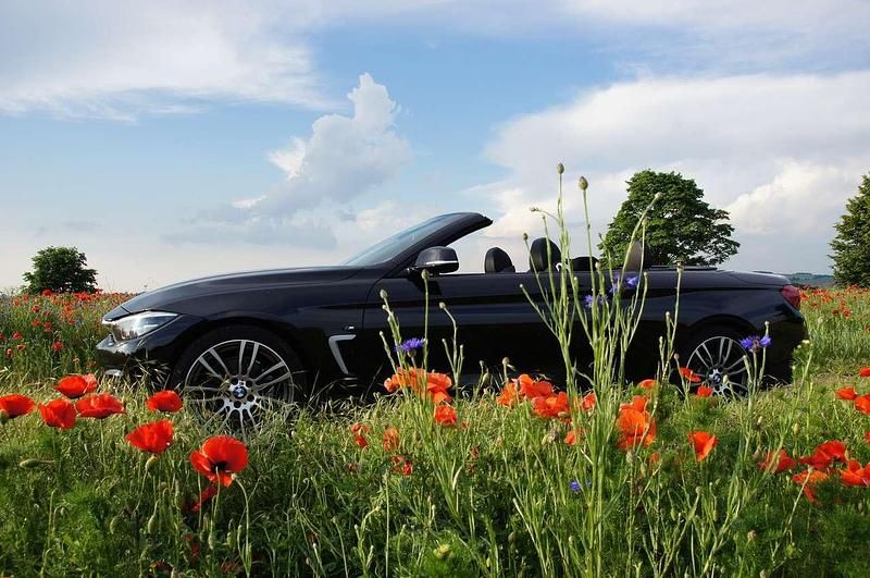 Gebraucht BMW 420 Cabriolet M Sport 190 PS (139 kW) 2017 Schwarz Cabrio