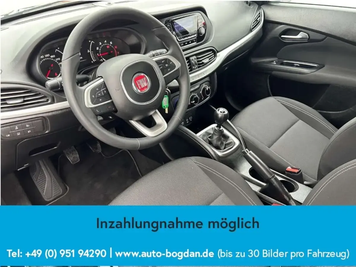 Gebraucht Fiat Tipo Pop 95 PS (69 kW) 2017 Blau Kombi