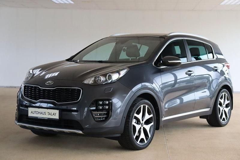 Grau(metallic) Gebraucht 2016 Kia Sportage GT-Line SUV | 18.880 € (Teuer) - Bild 1/4