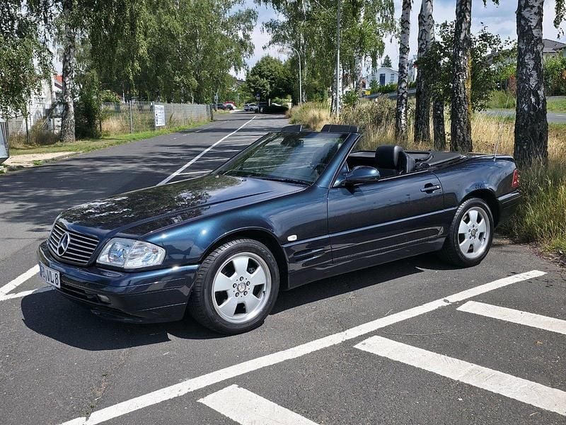 Schwarz Gebraucht 2000 Mercedes SL500 Cabrio | 23.900 € (Fairer Preis) - Bild 1/4