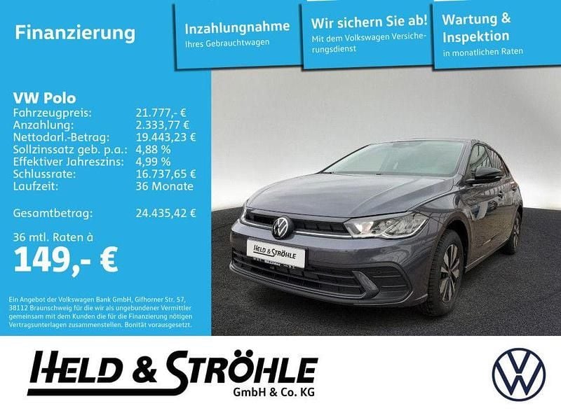 Rauchgrau metallic Neu 2025 VW Polo Goal Kleinwagen | 21.777 € (Fairer Preis) - Bild 1/4