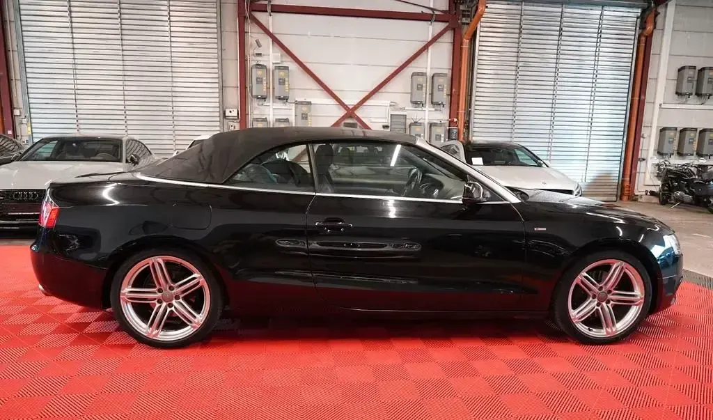 Brugt Audi A5 Cabriolet S-Line 245 HK (180 kW) 2012 Sort Cabriolet