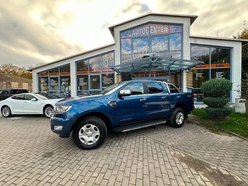 Gebraucht Ford Ranger Limited 200 PS (147 kW) 2017 Blau Pickup
