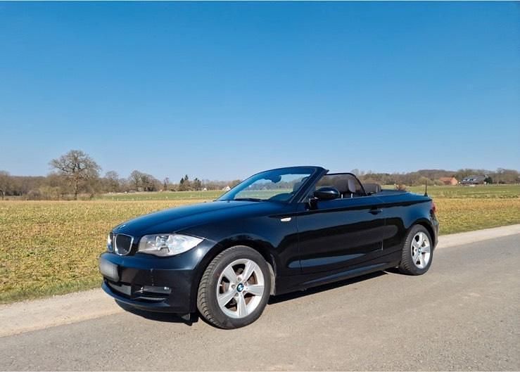 Schwarz Gebraucht 2008 BMW 118 Cabriolet Cabrio | 7.500 € (Fairer Preis) - Bild 1/4