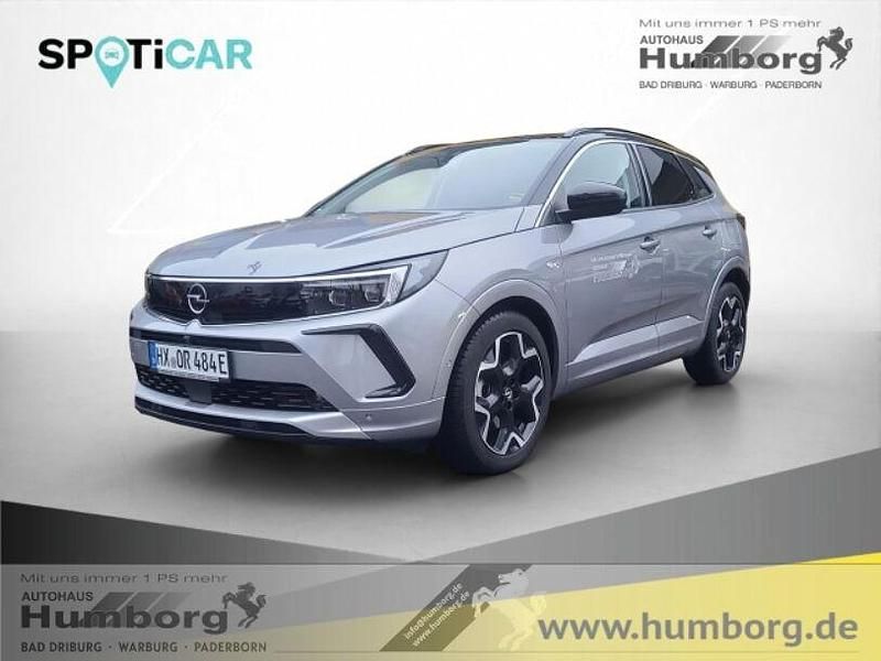 Lack weiss banquise/deckende l Gebraucht 2024 Opel Grandland X Elegance SUV | 44.900 € - Bild 1/4
