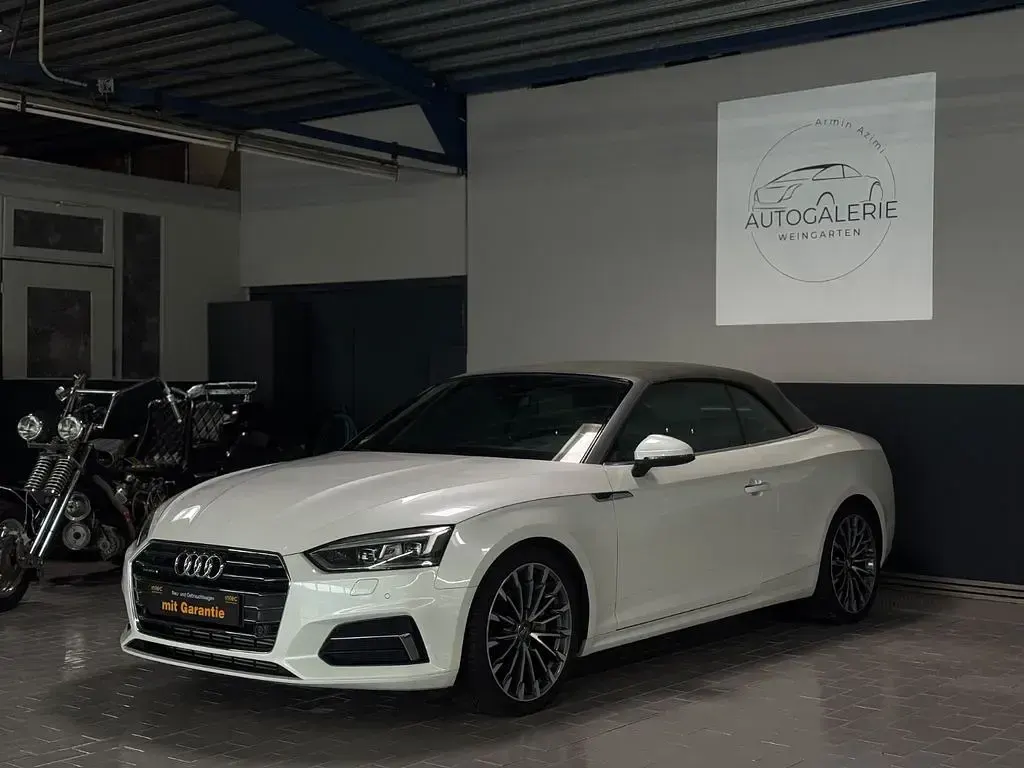 Gebraucht Audi A5 Cabriolet Ambiente 218 PS (160 kW) 2017 Weiß Cabrio