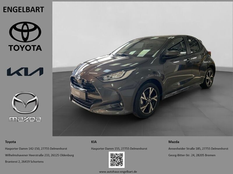 Mysticschwarz mica Neu 2024 Toyota Yaris Hybrid Comfort Kleinwagen | 25.290 € (Fairer Preis) - Bild 1/4