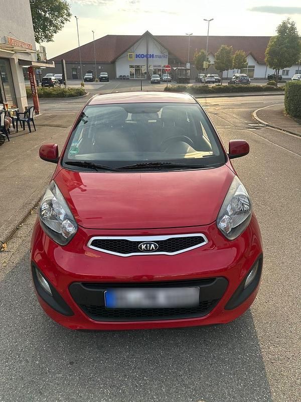 Gebraucht Kia Picanto Attract 69 PS (50 kW) 2014 Rot Kleinwagen