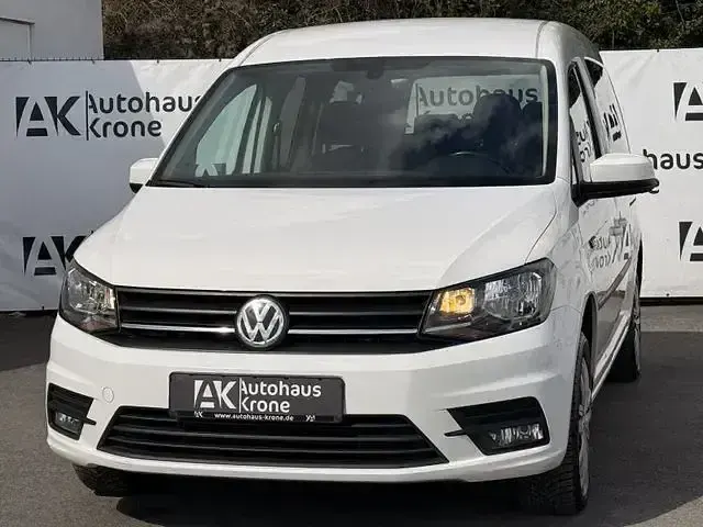 Gebraucht VW Caddy Trendline 150 PS (110 kW) 2019 Weiß Van / Kleinbus