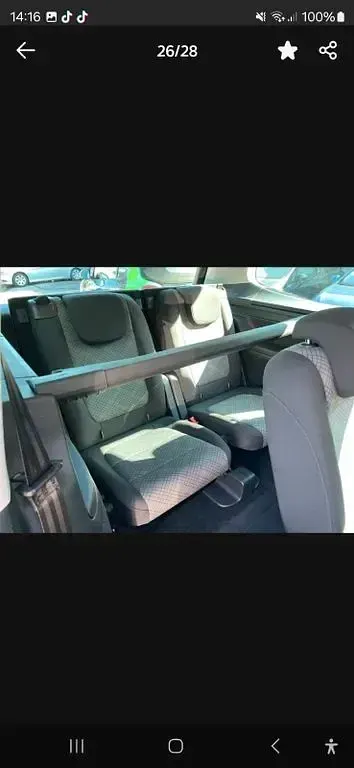 Gebraucht VW Sharan Trendline 116 PS (85 kW) 2017 Silber Van / Kleinbus