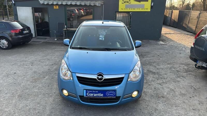 Blau Gebraucht 2009 Opel Agila Kleinwagen | 2.990 € (Etwas zu teuer) - Bild 1/4