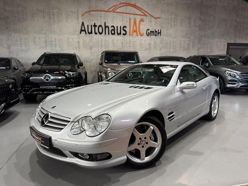 Silber Gebraucht 2004 Mercedes SL55 AMG AMG Cabrio | 44.900 € (Teuer) - Bild 1/4