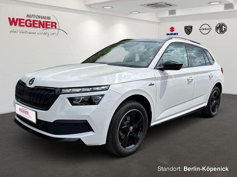 Candyweiss Gebraucht 2022 Skoda Kamiq Monte Carlo SUV | 24.450 € (Etwas zu teuer) - Bild 1/4