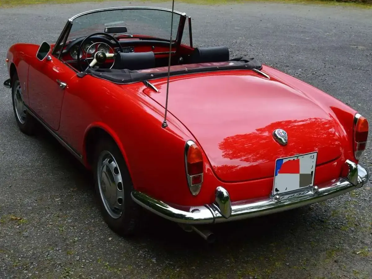 Gebraucht Alfa Romeo Giulietta Veloce 90 PS (66 kW) 1962 Rot Cabrio