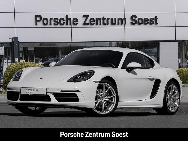 Weiss Gebraucht 2024 Porsche Cayman Coupé | 73.997 € (Teuer) - Bild 1/4