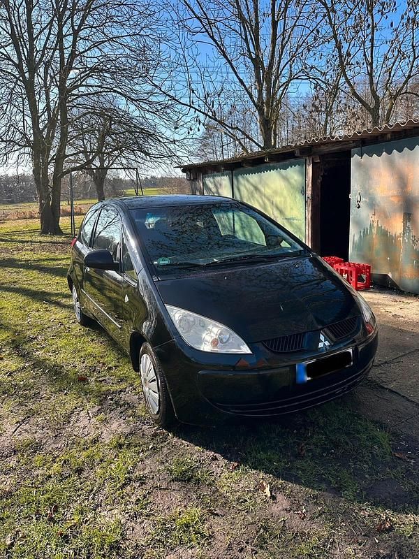 Gebraucht Mitsubishi Colt 95 PS (69 kW) 2006 Schwarz Kleinwagen