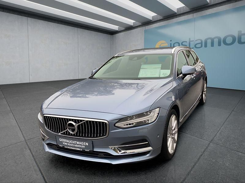 Blau Gebraucht 2020 Volvo V90 Kombi | 33.799 € (Fairer Preis) - Bild 1/4