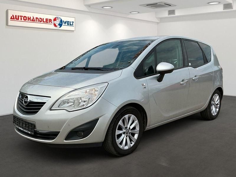 Silber Gebraucht 2012 Opel Meriva Van / Kleinbus | 3.499 € (Superpreis) - Bild 1/3