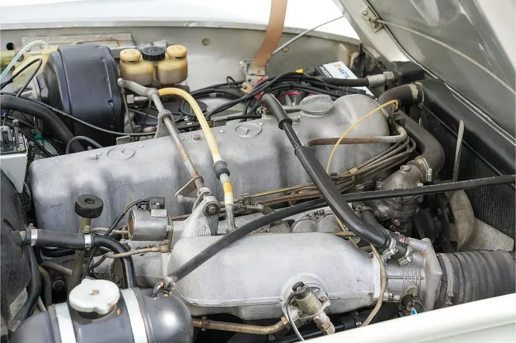 Gebraucht Mercedes SL280 170 PS (125 kW) 1971 Grau Cabrio