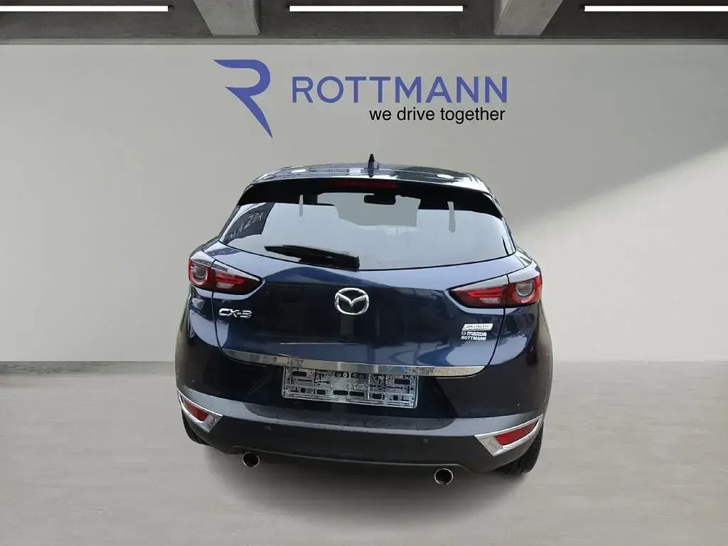 Brugt Mazda CX-3 121 HK (88 kW) 2019 Blå SUV