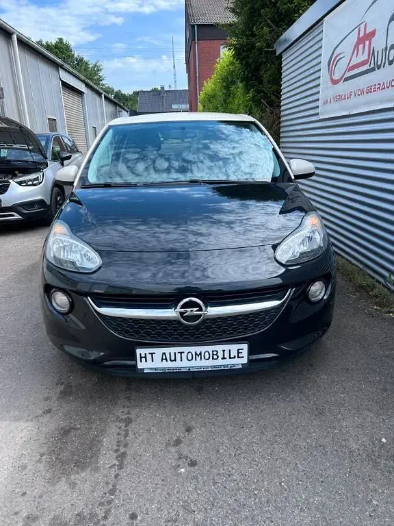 Gebraucht Opel Adam Glam 69 PS (50 kW) 2015 Schwarz Kleinwagen