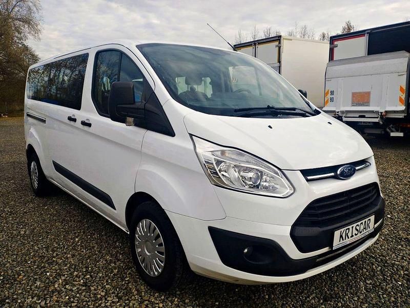 Gebraucht Ford Transit Custom 105 PS (77 kW) 2017 Weiß Van / Kleinbus